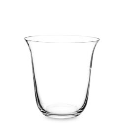 Vaza de sticla transparenta 23 cm