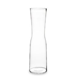 Vaza de sticla transparenta 64.5x14.5 cm