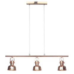 Lampa suspendata in stil retro metal roz auriu AVIER TIP 4