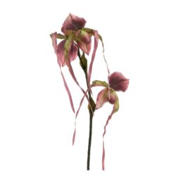 Creanga artificiala Orhidee roz 92 cm