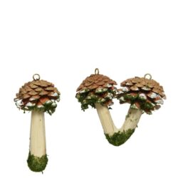 Decoratiune ciuperca con 10 cm