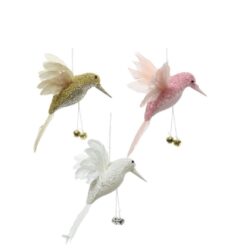 Decoratiune pasarea Colibri agatatoare 19 cm