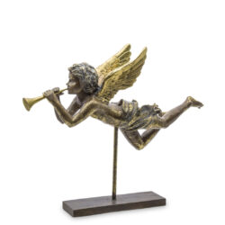 Figurina inger auriu antichizat 41x50x11.5 cm