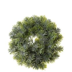 Coronita artificiala brad verde 22 cm