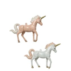 Decoratiune cu agatat unicorn 13x10 cm