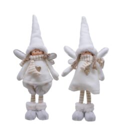 Figurina copil costum alb 35 cm