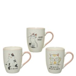 Cana ceramica cu design pisici 250ml