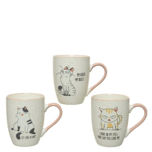 Cana ceramica cu design pisici 250ml