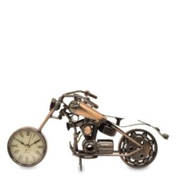 Decoratiune motocicleta cu ceas 12x25x13 cm