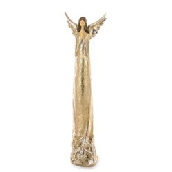Figurina inger auriu antichizat 40x11x7 cm