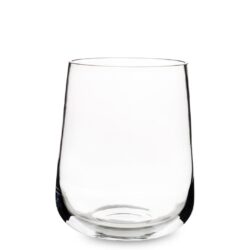 Vaza de sticla transparenta 20.5x14 cm