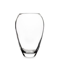 Vaza de sticla transparenta 28x16 cm