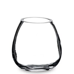 Vaza sticla transparenta 17x17 cm