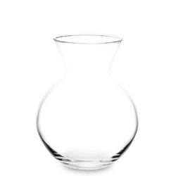 Vaza sticla transparenta 22x18 cm