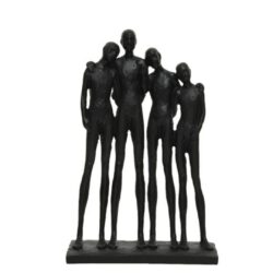 Statueta Humans negru 6x18x21 cm