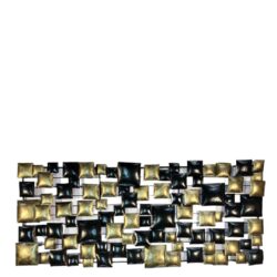 Decoratiune de perete negru si auriu 60x140 cm