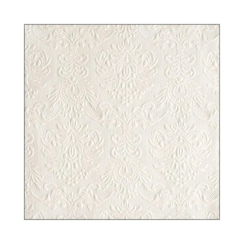 Servetele de masa 33x33 cm Elegance Pearl White Ambiente