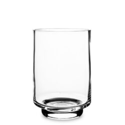Vaza sticla transparenta 19x13.5 cm