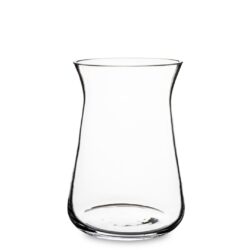 Vaza sticla transparenta 21x14 cm
