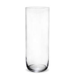 Vaza sticla transparenta 40x14.5 cm