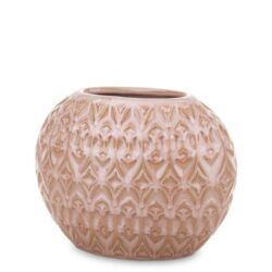 Vaza ceramica roz 15x20x10 cm