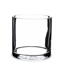 Vaza sticla transparenta 20x20 cm