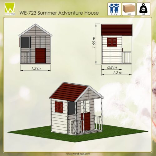 casuta de gradina summer adventure house m5