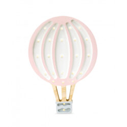 lampa little lights balon cu aer cald powder pink 2