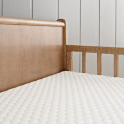 pat din lemn masiv pentru junior noble alb 160 80 cm copie 403 2431