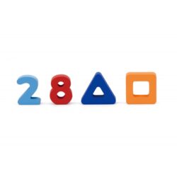 puzzle 3d numere si forme viga 2