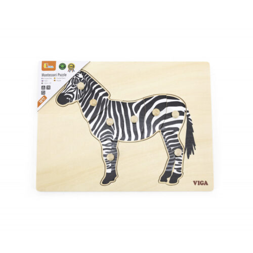 puzzle montessori zebra viga 2