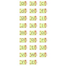 set magnetic de scriere litere mici viga