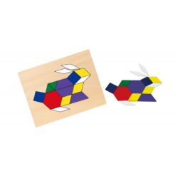 set mozaic tangram din lemn cu modele viga 2