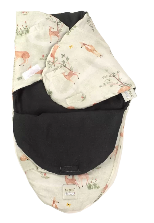 sistem de infasare baby swaddle nature bamboo by amy din bambus gasca copie 451 3101