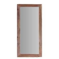 Oglinda decorativa de perete lemn 100x70 cm