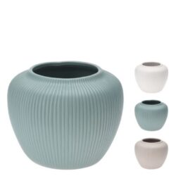 Vaza ceramica color aspect mat 15x13 cm