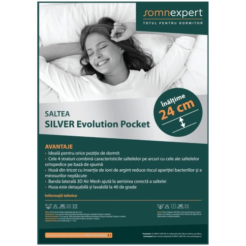 Saltea Somnexpert Silver Evolution Pocket Spring4