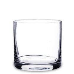 Vaza sticla transparenta 11x11.5 cm