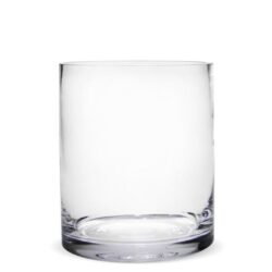 Vaza sticla transparenta 20x17 cm