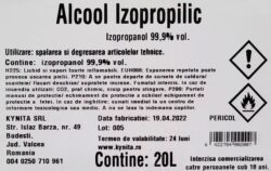 alcool izopropilic 20 litri somnart.ro instructiuni