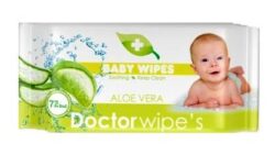 bebelusi doctor wipes servetele umede cu aloe vera
