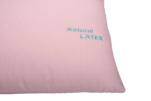 perna clasica natural latex somnart.ro roz 66 x 38 x 14 cm 2