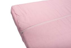 perna ergonomica natural latex roz 64 x 40 x 15 cm somnart.ro 3