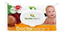 servetele umede bebelusi ulei de argan baby doctor wipe s 72 buc