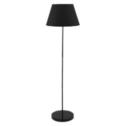 Lampa de podea brat metalic negru 21x38x143 cm