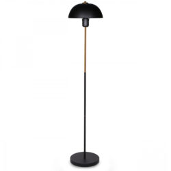 Lampa de podea stalp metalic negru auriu 12x23x140 cm