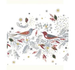 Servetele de masa 33x33 cm Christmas Birds