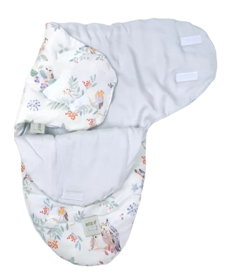 sistem de infasare baby swaddle nature bamboo by amy din bambus oite copie 735554