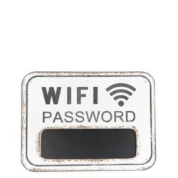 Tablita lemn Wi-Fi Password 39x29 cm