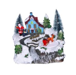 Decoratiune scena de iarna 16x19x15 cm4
